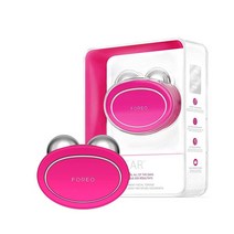 FOREO BEAR 마이크로커런트 페이셜 디바이스 | 얼굴 조각 도구 인스턴트 페이스 리프트 회사 및 윤곽 이중턱 줄이기 비침습적 스킨 케어 제품의 흡수 증가 푸크시아 포레오, Fuchsia