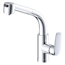 주방 싱크대 측면 대붙이 싱크 수전 씽크수전 주방씽크대수전 DFS816, 1개