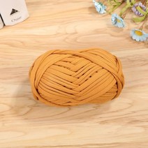 뜨개실 쟈이언트얀 형광뜨개실코튼 니트 천으로 양모 t-셔츠 원사 DIY 소프트 직조 카펫 담요 가방 39 색, 12 Caramel