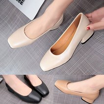 발편한힐 미들힐구두 여자정장구두 여자힐