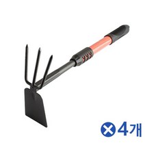프리미엄 원예공구 텃밭용 양날호미x4개 잔디 밭농사 제초호미 텃밭관리 조개호미 텃밭 갯벌놀이 원예도구 Bellos^^&&^^+++, Bellos 상품선택