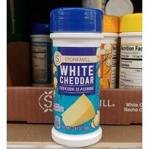 Stonemill (미국마트) 스톤밀 화이트 체다치즈 팝콘 시즈닝 80g 5팩 White Cheddar Popcorn Seasoning 2.85oz(80g), 5개