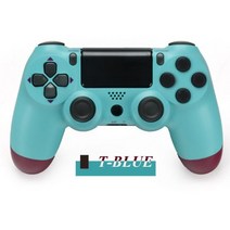 가습기 업소용가습기 PS4 무선 블루투스 호환 조이스틱 소니 패드프로슬림PC패드 컨트롤러 진동 패드 140438, Light-Blue