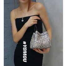 버킷백 복조리백 고급 뱀피 복주머니 가방