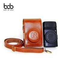 같은공간-bob 리코 RICOH GR 1 2 하이엔드 카메라 가죽케이스 카메라크로스백 카메라보관백 고급카메라케이스 크로스카메라백 카메라가죽케이스-SS, 블랙, SS-리코GR1.2공용