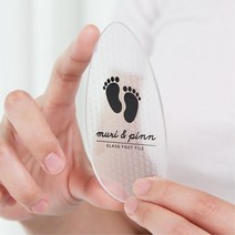 간편세척 휴대용 각질제거기 각질케어 발각질제거, 상세페이지참조, 머리앤핀 글래스풋파일(발각질제거기)