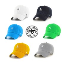 47브랜드 LA & NY 스몰로고 클린업 볼캡