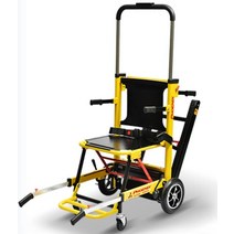 접이식 계단휠체어 리프트 전동 이동보조카 노인 환자, 수동조정알루미늄합금프레임 수동푸시