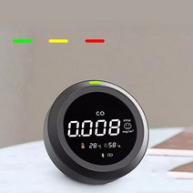 고정밀 일산화탄소 경보기 이산화탄소 측정기 CO CO2 탐지기 감지기, 고정밀 일산화탄소경보기
