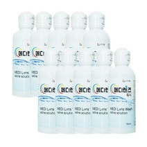 메디렌즈 식염수, 40개, 150ml