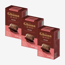 롯데제과 가나 랑드샤 쿠키 x 3통 / 사무실간식 과자, 단품