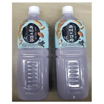 노브랜드 흑미와견과음료 1.5리터 2개 아침식사 간식, 1개, 기본
