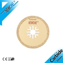 원형 톱날 NEWONE-카바이드 진동 톱 블레이드 액세서리 전기 타이머 타일 접착제 용 Fein 멀티 툴 리노베이터, 07 YELLOW_01 Tile Cut_01 1pc
