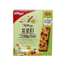 켈로그 상큼한사과맛 프로틴그래놀라바 30g x 12개