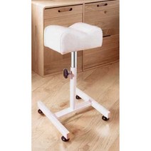 페디큐어 발목 거치대 발 마사지 받침대 스툴 네일샵, 블랙 풋스툴