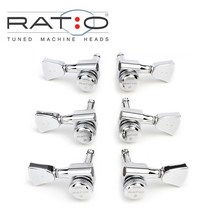 Graphtech - Electric Ratio Locking 3x3 Vintage / 그라프텍 락킹 헤드머신 Chrome (PRL-8341-C0), *, *