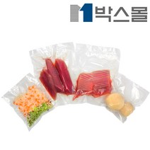 박스몰 식품포장용 나일론 진공봉투포장, 1개, 진공봉투(0.07mm) 18x20 / 100장