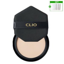[NEW CLIO] 블랙마블 클리오 더블 커버킬 마그넷 팩트 에어 +순면화장솜3P, 21호  리필1+사은품, 참조