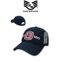 밀리터리박스 Rapid Dominance R102 Relaxed Cotton Caps Fire Dept Navy, 단품없음