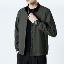 Sevenmoon 여름남자 데일리 경박스럽다 오버핏 간략하다 도안 재킷 코트