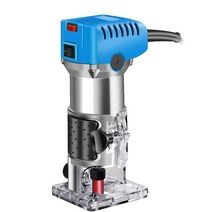 루타기 전동 유선 루터기 트리머 목공구 홈파기 목공용 조각, (6단변속모델)1380W+선물포장+보관함