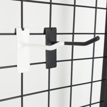 철망후크 철망걸이 100mm, 1개, 화이트