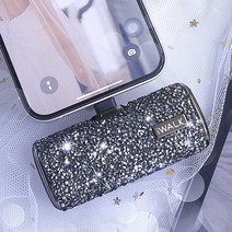 아이워크 시크릿 미니 보조배터리 아이폰용, 블랙_큐빅, Secret4500