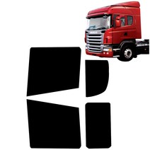 카메이크업 스카니아 신형 화물차 썬팅지 측면 DIY 썬팅필름, 스카니아신형(측면), IR50_5%(가장진한농도)