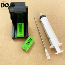 잉크 리필 카트리지 클립 고무 패드 주사기 도구 키트 HP 46 64 67 305 124 124XL 305XL 67XL 805XL 62XL 303XL 용 클램프, C