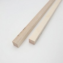 아이베란다 자작나무합판 18X18X800mm 원목각재 각목 목재 나무쫄대 몰딩, 1개