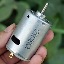 DC6-12V 12800-27000rpm 고속 강력한 전동 공구 540-5531 귀금속 브러시가있는 DC 모터 진공 청소기 용, 한개옵션0