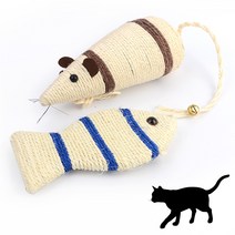 삼줄 스크래쳐 물품 묶어쓰는 장난감 발톱 고양이, 제품선택, 쥐