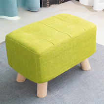 페르세오 패브릭 낮은 스툴 보조의자 현관, 연두