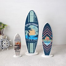 그래픽 서핑보드 모형(3style 3size), PARADISE