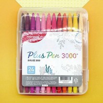 수성펜 플러스펜세트 24색 24자루 모나미