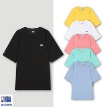 NBA 남녀공용 루즈핏 라운드 반팔 티셔츠 N222TS011P N222TS011Z NC대전유성