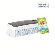 럭키오피스_3M 스카치-브라이트 청소용 브러쉬 - 강력 클리닝 브러쉬 501 냄비&팬 브러쉬 496 싱크대 브러쉬 504, 1개