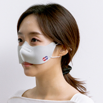 코도리 코마스크 코스크 코가리개 코마개 가장쓸모없는 마니또 선물 코워머, 블랙