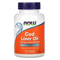 나우푸드 대구 간유 엑스트라 스트렝스 1000mg 90