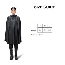 레인즈RAINS RAINS Cape - Waterproof Poncho with.. 정품보장