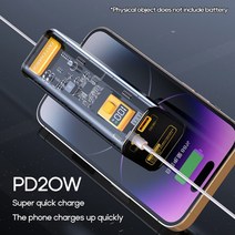 21700 배터리 충전기 케이스 DIY 보조베터리 상자 PD22.5W 빠른 8PCS 전원, 02 Gray