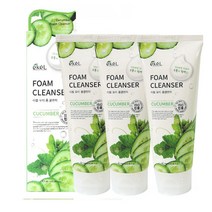 이켈 알로에 폼클렌징 180ml X3개 7종모음, 오이 폼클렌징3개