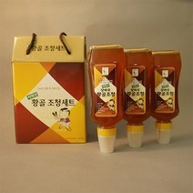 장바우 치악산 황골엿 조청 1.5kg (500g x3) 튜브타입, 1