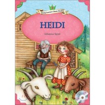 Young Learners Classic Readers Level 3-7 Heidi (Book & CD), Compass Publishing