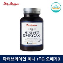 닥터브라이언 알래스카 알티지 오메가3 어취없는 작은 오메가3 동물성 RTG 청소년 중학생 오메가3, 1통