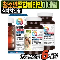 청소년 수험생 입맛없을때 종합 멀티 비타민 미네랄 영양제 추천 중학생 초등 고학년 고등 중고등 미국 올인원 필수 면역 비타민제 항산화 에너지 건강 보조 식품 남자 여자 부모님