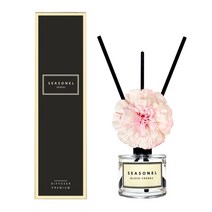 시즈넬플라워 디퓨저 50ml 지니아 핑크 씨트로넬라, 향