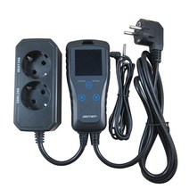 자동차 예열 가열 플러그 점화 코일 DIGITEN-DTC102EU 디지털 LCD 온도 조절기 사전 유선 난방 냉각 2 단, 한개옵션0