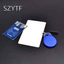 MFRC 522 RC 522 Arduino SPI 작가 독자 IC 카드 근접 단위를위한 RC522 안테나 RFID IC 무선 단위|rfid module|sensor icsens, 카키, 1개, 단일