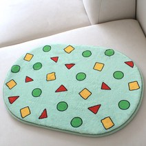 짱구 슬리핑 패턴 발매트, 민트